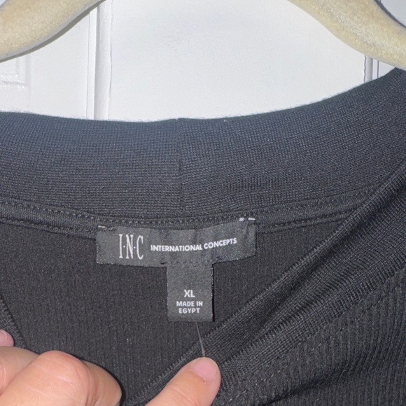 NWT INC International Concepts Woman’s  Black T-Shirt - Picture 7 of 9